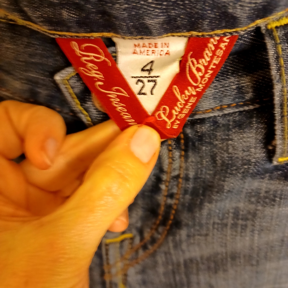Original Lucky button fly Jeans Sweet dream jean